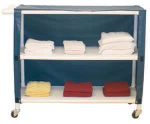 MJM 350T-2C Linen Cart